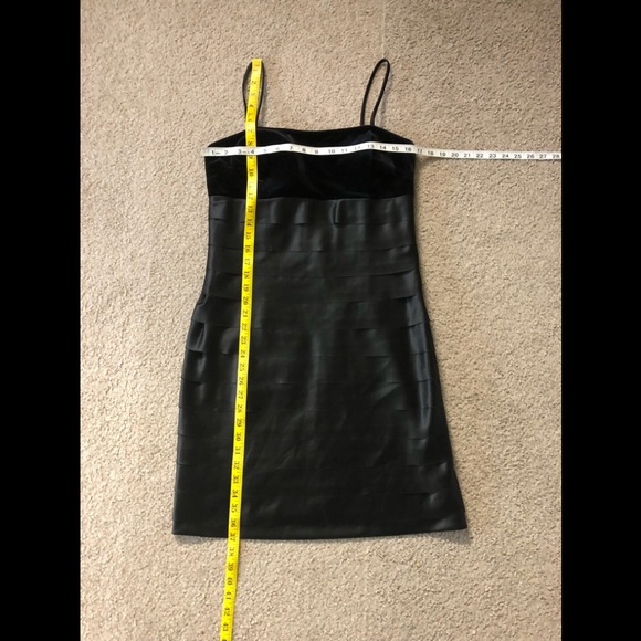 Alex Evenings Tiered Velvet Dress Sz 10P Straps Chic Formal Pencil Small Black - Picture 4 of 12